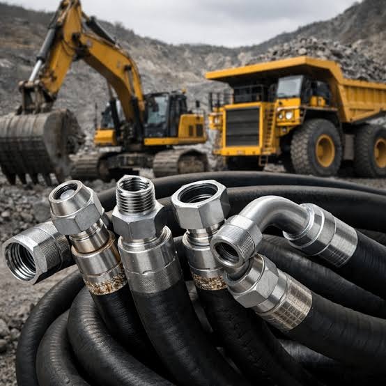 Mangueras hidráulicas para maquinaria pesada y minería